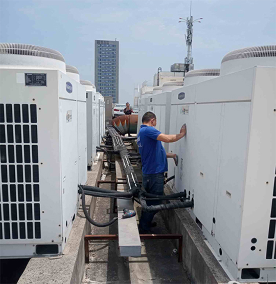 鹤壁市中央空调制热和不制冷系统维修方法